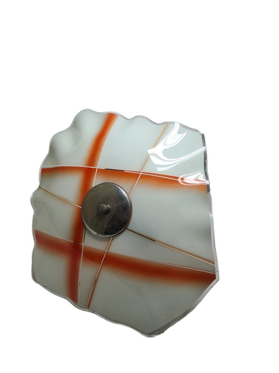 Kroonluchter in postmoderne stijl, Polen, jaren 1960 – Glass, Metal (photo 6 of 10)