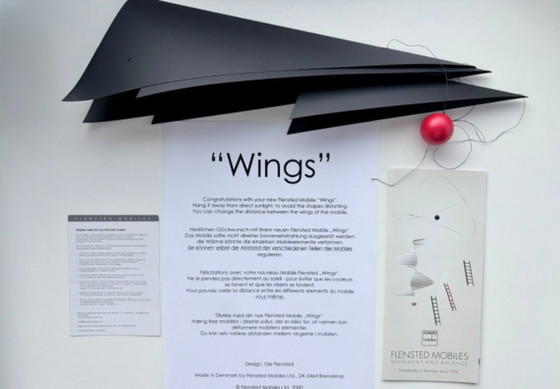 Flensted Mobiles – Wings – Ole Flensted – Deens Design – Decoratieve objecten, Plastic, Wood (photo 12 of 12)