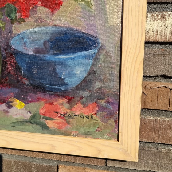 Image 1 of Flower still life 50x60 cm