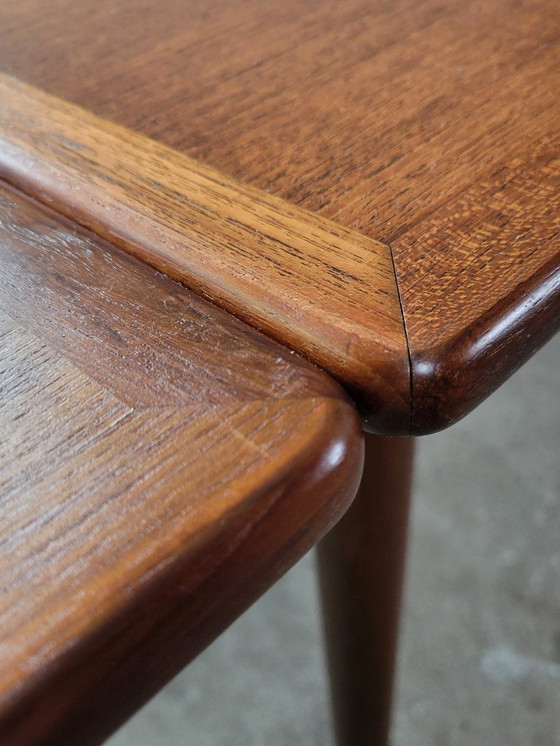 Image 1 of Dänischer Teakholz-Esstisch AT 312 von Hans Wegner für Andreas Tuck