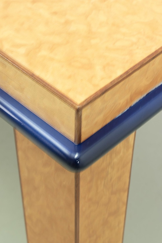 Image 1 of Sottsass Donau dining table by Leitner, Memphis par excellence