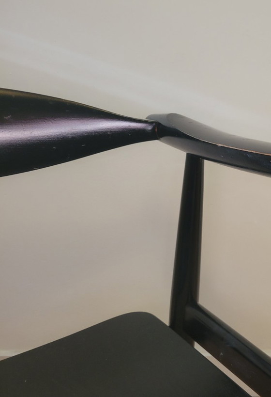 Image 1 of Sedia vintage CH35 di Hans J. Wegner per Carl Hansen 1959