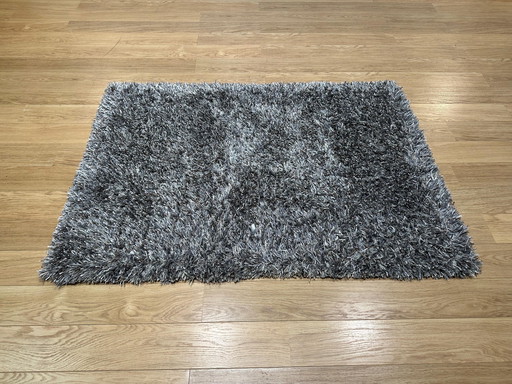 Design Rug / Carpet Grey Mix - 120 x 170 cm