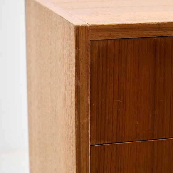 Image 1 of MK10127 Cómoda de teca con seis cajones