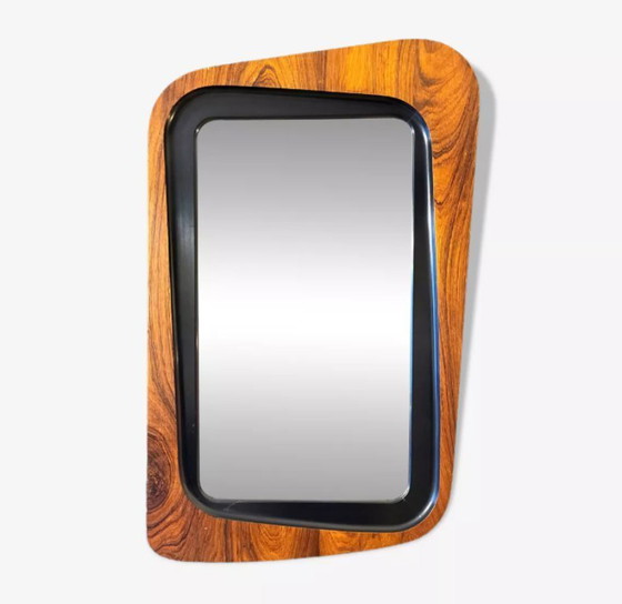Image 1 of 💕Glas & Trä Sweden Rosewood Mirror 50"