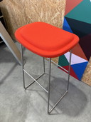 Cappellini Hocker hohes Polster rot