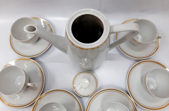 Image 1 of Set da caffè in porcellana vintage di metà '900, 13 pezzi