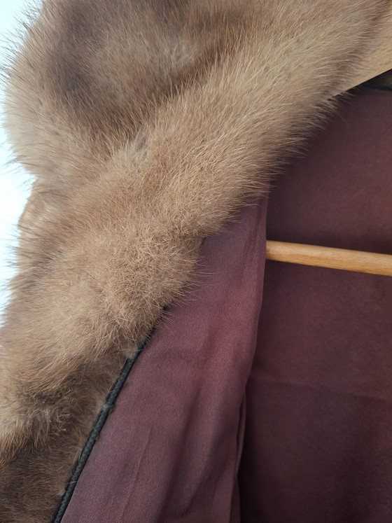 Image 1 of Nerts mantel, handgemaakt jaren 60/70