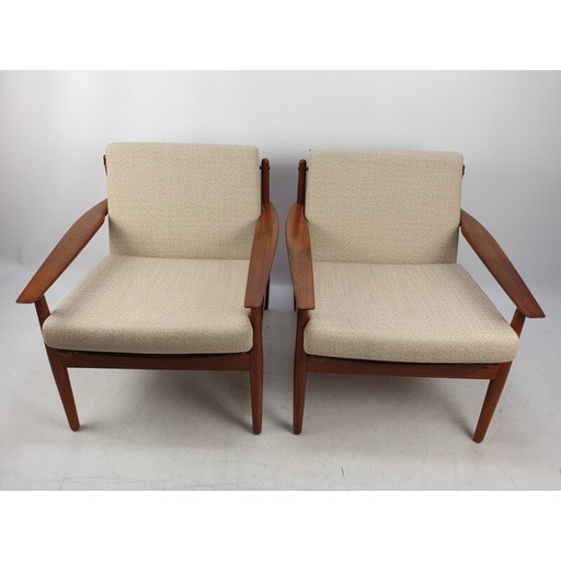 Vintage living set in teak by Svend Åge Eriksen for Glostrup Møbelfabrik 60s