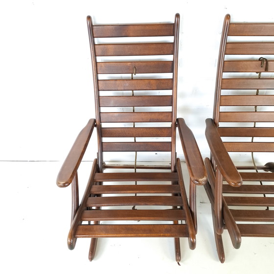 Image 1 of 2 fauteuils vintage design moderne du milieu du siècle