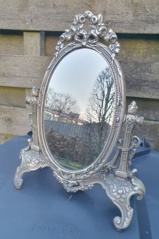 Image 1 of Mirror table mirror dressing table mirror