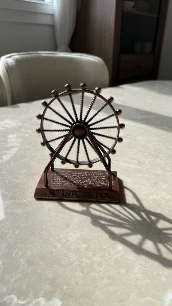 Image 1 of Ruota decorativa in rame d'epoca (oggetto decorativo)