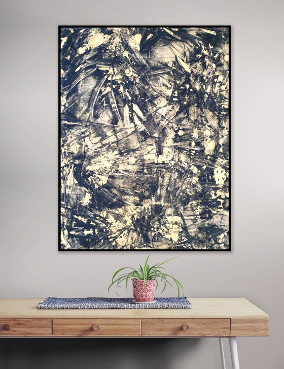 Jürgen Angeler - Golden Palm Crown – Paintings & Drawings, Canvas (photo 9 of 14)