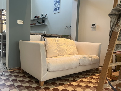 Flexform Victor Sofa ohne Bezug (180 x 95 cm) – 2 zitsbanken, Canvas, Wood