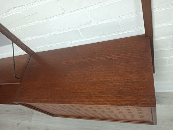 Image 1 of Mueble de pared modular Poul Cadovius, teca, Dinamarca