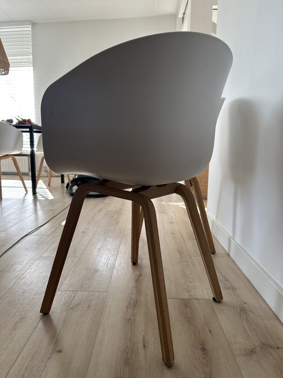 Image 1 of 8x Hay About A Chair blanc et rembourré