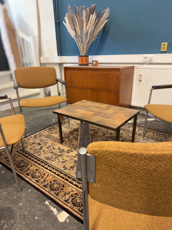 Image 1 of Bauhaus mid-century Dutch Design lounge chairs