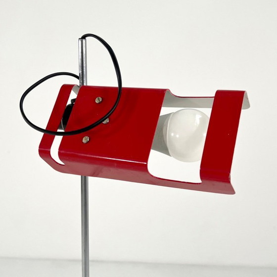 Image 1 of Red Spider Floorlamp by Joe Colombo for Oluce, 1970s