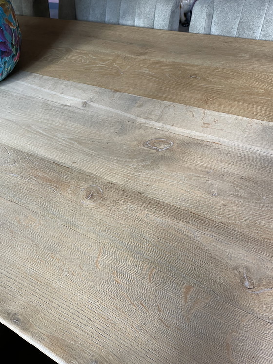 Image 1 of Solid oak table DT-69 size 275 cm