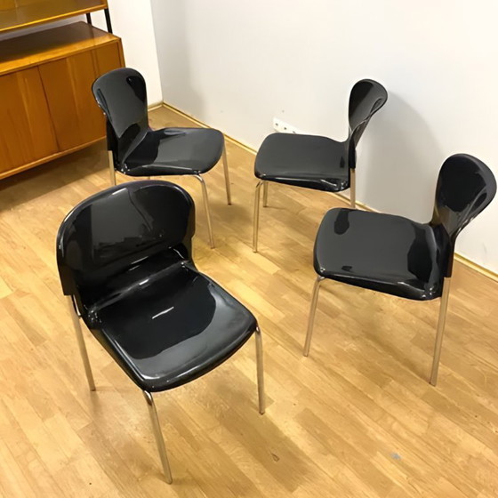 Image 1 of Retro stoel Drabert SM400K, West-Duitsland, jaren 80, set van 4