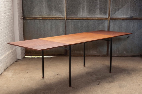 Image 1 of Drop-Leaf Table in Teak, 1960s Denmark