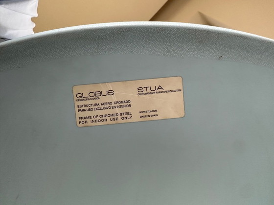 Image 1 of Sedia STUA Globus azzurra (vintage)