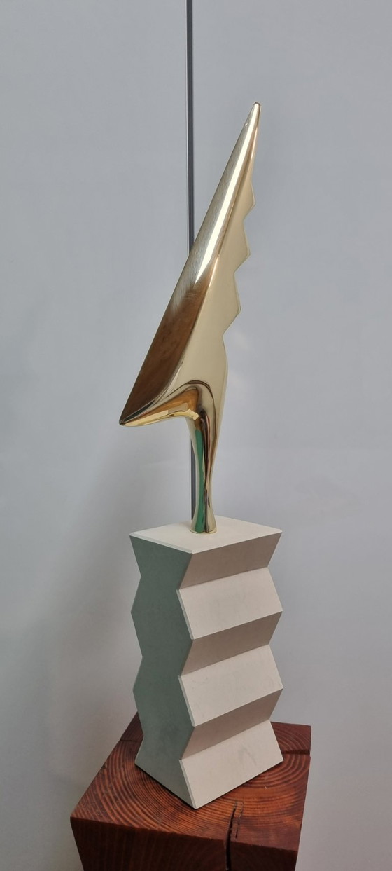 Image 1 of Die von Brancusi inspirierte Hahnenskulptur