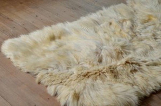 Image 1 of Vintage alpaca tapijt, jaren 70