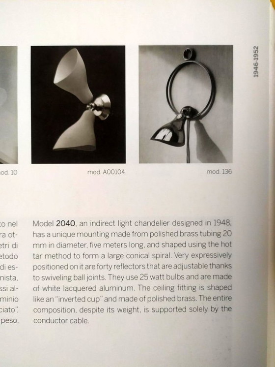 Image 1 of Lámpara de pared de Gino Sarfatti para Arteluce, años 40