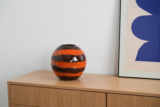 Image 1 of Keramikvase, italienisches Design, 1960er Jahre, hergestellt in Italien