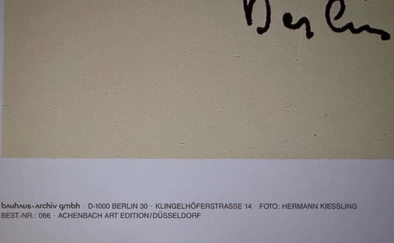 Image 1 of Wassily Kandinsky: “Aus dem Gästebuch Galston 1922”. Archivio Bauhaus di Berlino