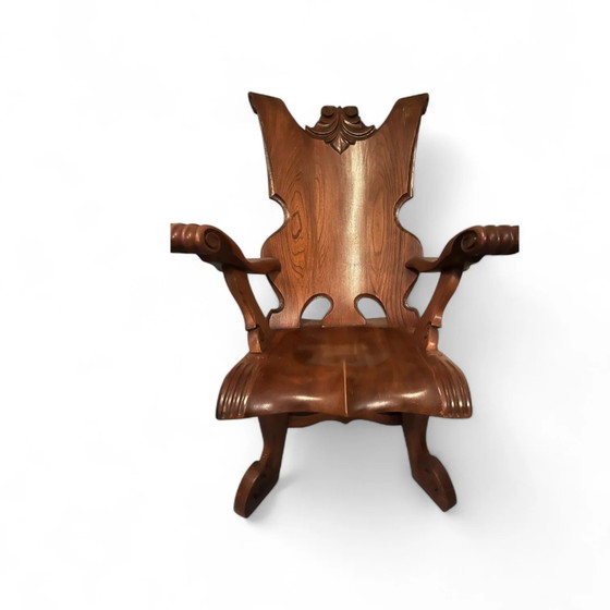 Sedia in rovere Oirschot / Gentleman Chair / Gentleman Chair / Sedia a artiglio / Anni '60 – Poltrone (photo 23 of 24)