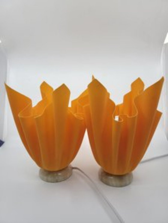 Image 1 of Lampes de tables Georgia Jacob France 1970 Set de 2