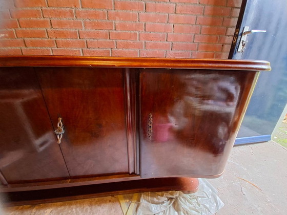 Splendida Credenza anni '50, pezzo unico! – Credenze, Metal, Wood (photo 5 of 6)