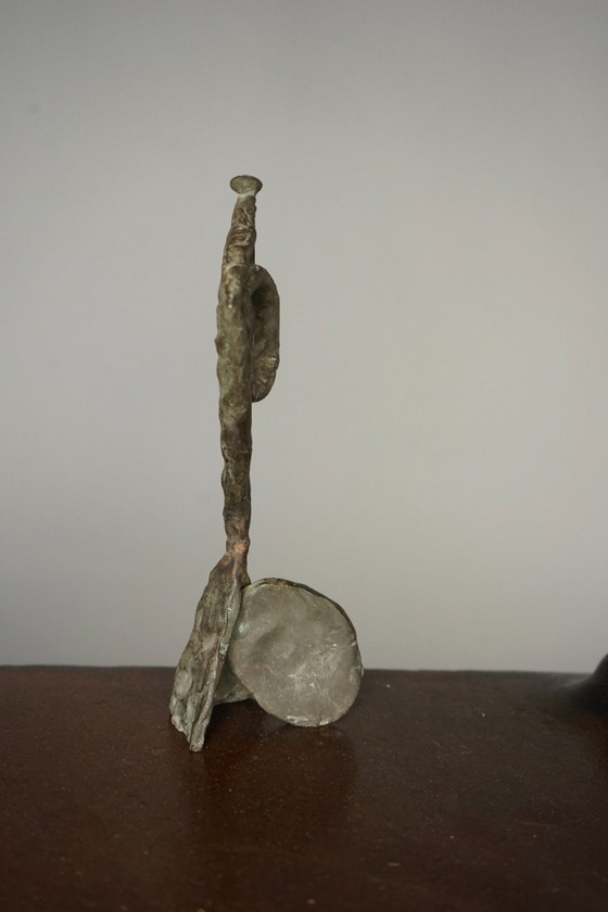 Image 1 of  Miniature Abstract Bronze Sculpture DVW. 1988