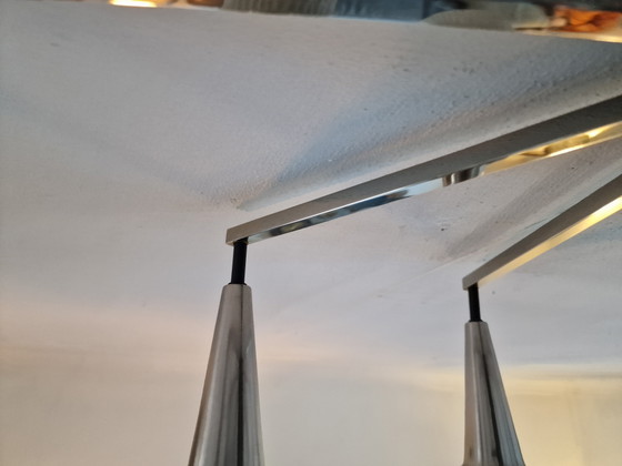 Danish Ceiling Lamp Scandinavian Design – Ceiling lights, Glass, Metal (photo 3 of 7)