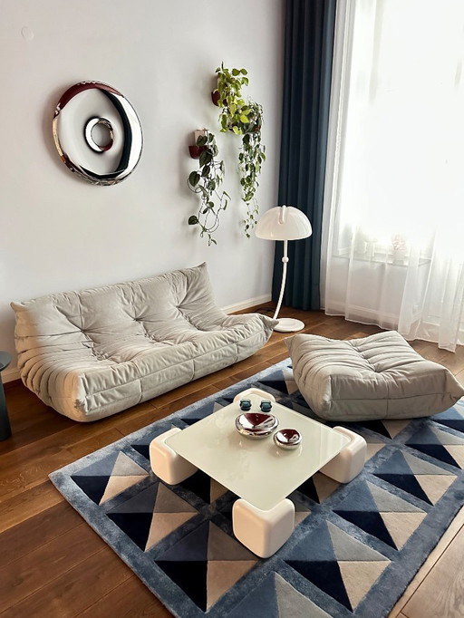 Alcántara original Togo gris piedra - 3 años de antigüedad (incluida factura)