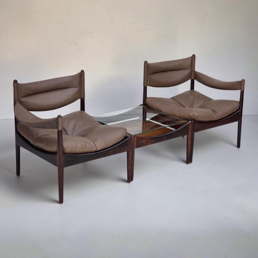 Jaren 70, Deens Design van Kristian Vedel, Modulaire bank, Model Modus.