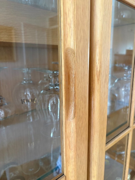 Image 1 of Mueble modular de pared Hülsta de roble claro en perfecto estado.