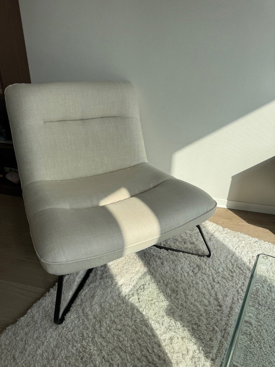 Image 1 of Sillón de AM.PM (Helma), lino puro, como nuevo.