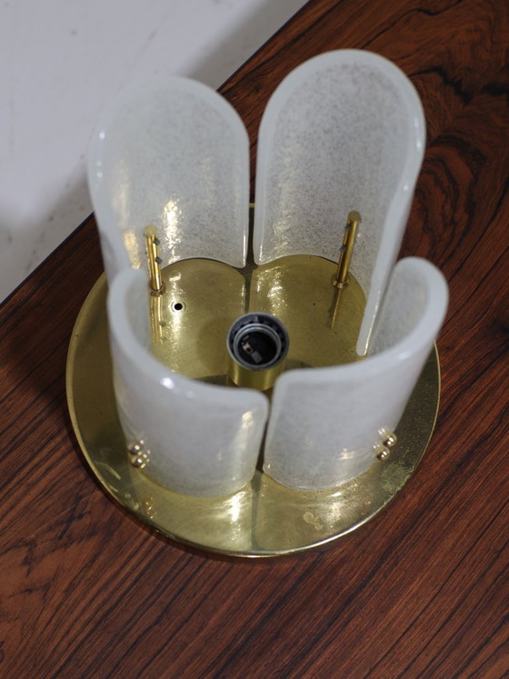 Image 1 of Deckenleuchte J.T. Kalmar, Murano-Eisglas, 1960er Jahre