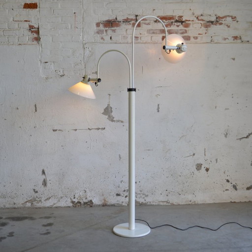 1x 2 arm floor light