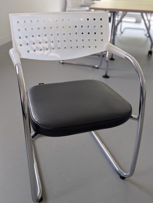 Vitra Visasoft Visavis Stuhl, 12-teilig stapelbar