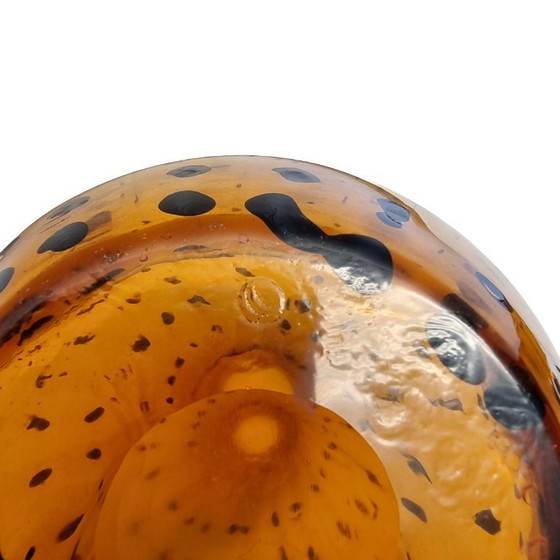 Image 1 of Vintage mouth-blown panther vase