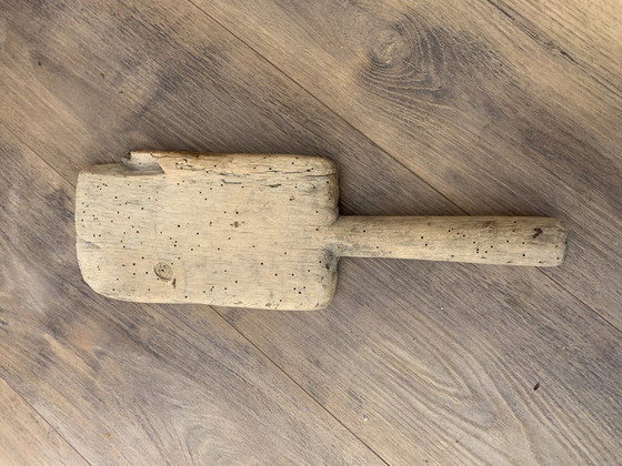 Vintage Waspeddel van Hout – Decoratieve objecten, Rustic (photo 4 of 4)