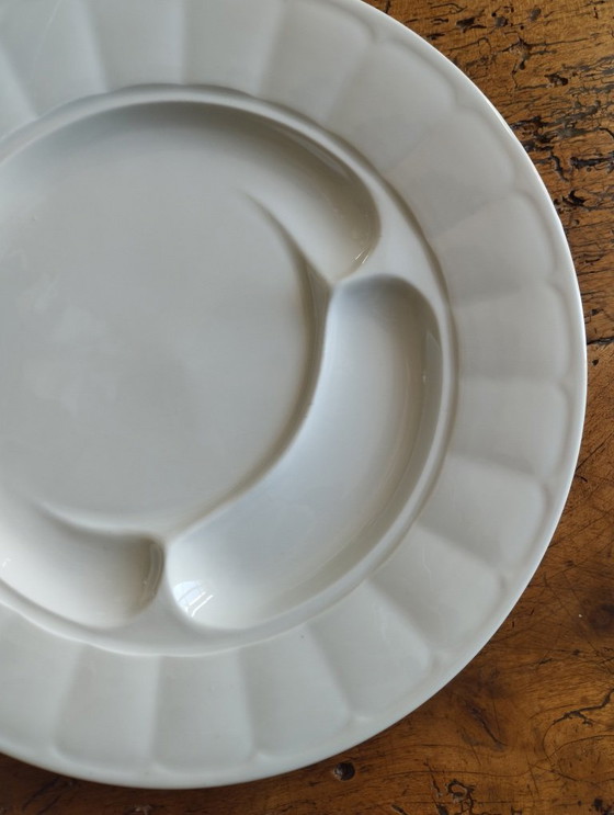 Image 1 of 6 Porzellan-Artischockenteller von Pillivuyt