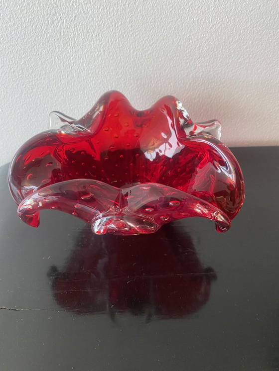 Image 1 of Vintage Murano asbak/snuisterijenbakje van Sommerso