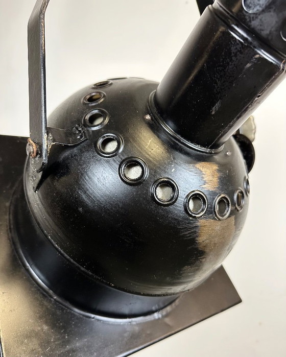 Image 1 of Vintage zwarte theaterspot, jaren 50