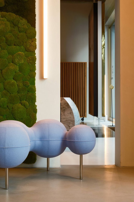 Image 1 of Ball stool Forma 8 Pouf Artpiece 