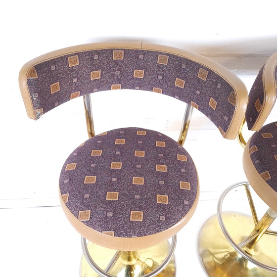 Image 1 of 2x tabouret de bar vintage Börje Johanson